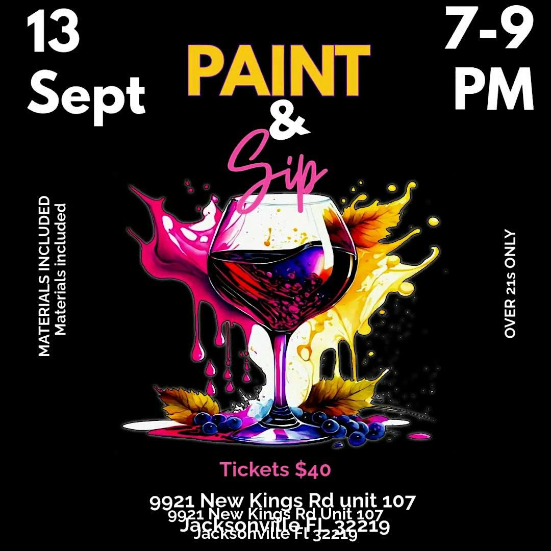Paint & Sip, 13 September | Event in Jackosnville | AllEvents