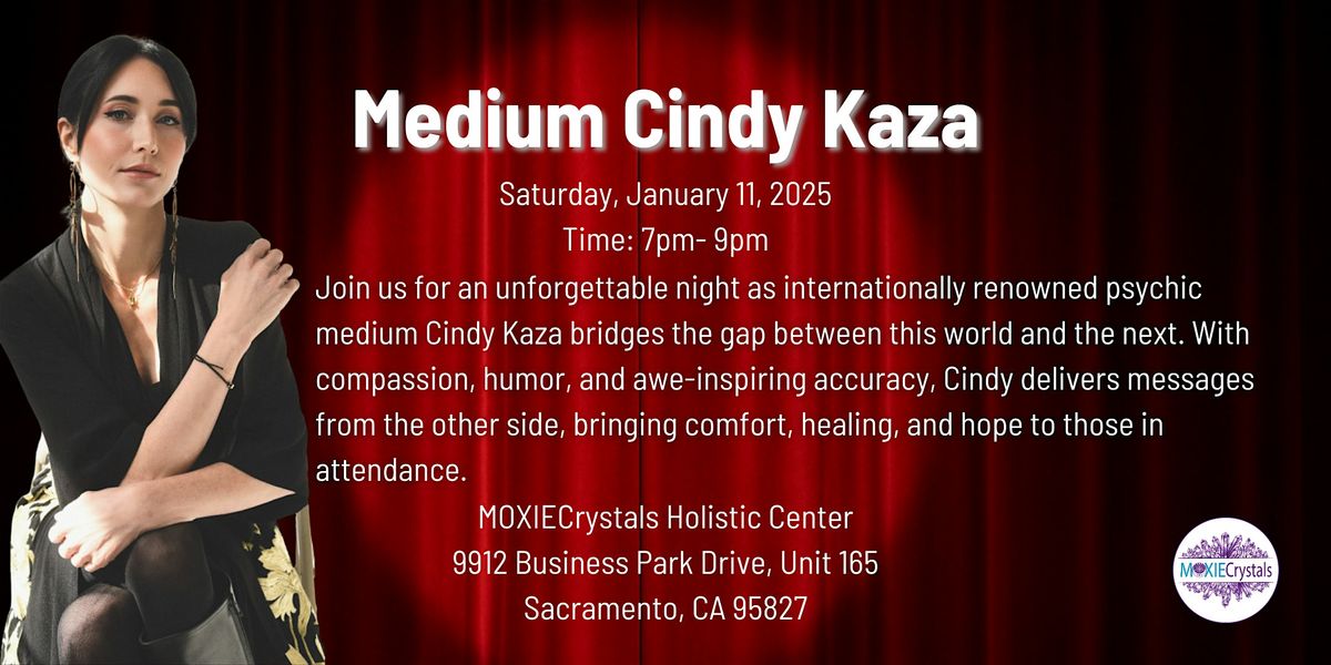 An Evening with Cindy Kaza, 20 March | Event in Sacramento | AllEvents