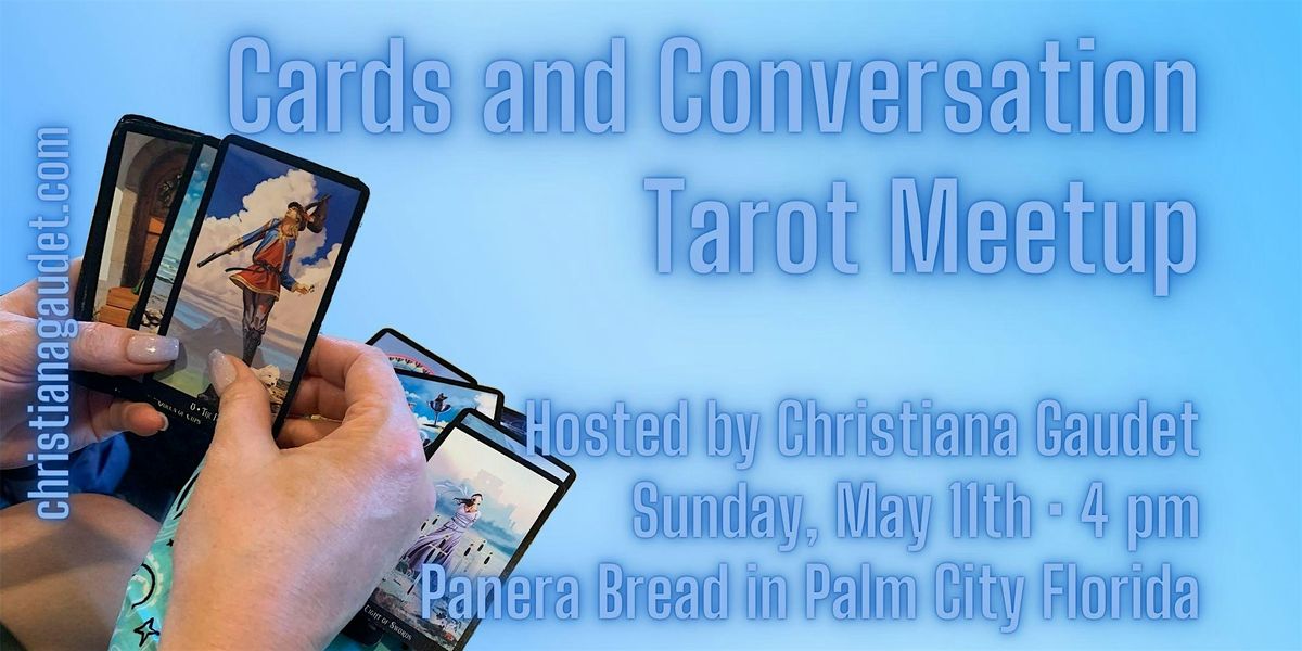 Cards and Conversation Tarot Meetup, 11 May | Event in Palm City | AllEvents