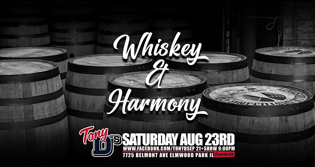 Whiskey & Harmony Duo at Tony D's, 23 August | Event in Elmwood Park | AllEvents