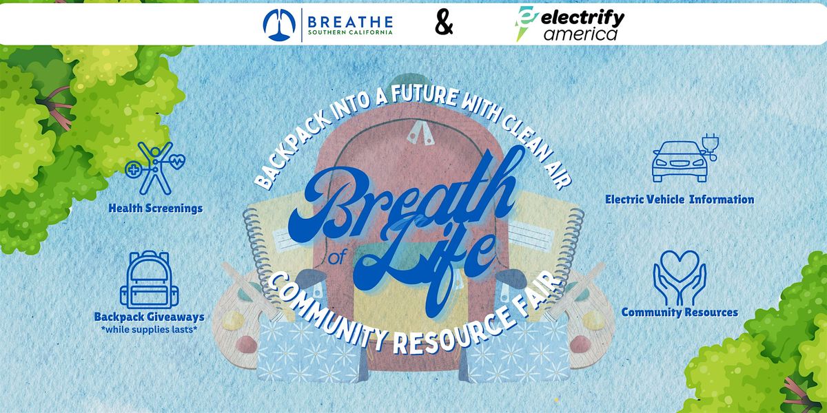 Breath of Life: Backpack Into A Future With Clean Air | Event in Fontana | AllEvents