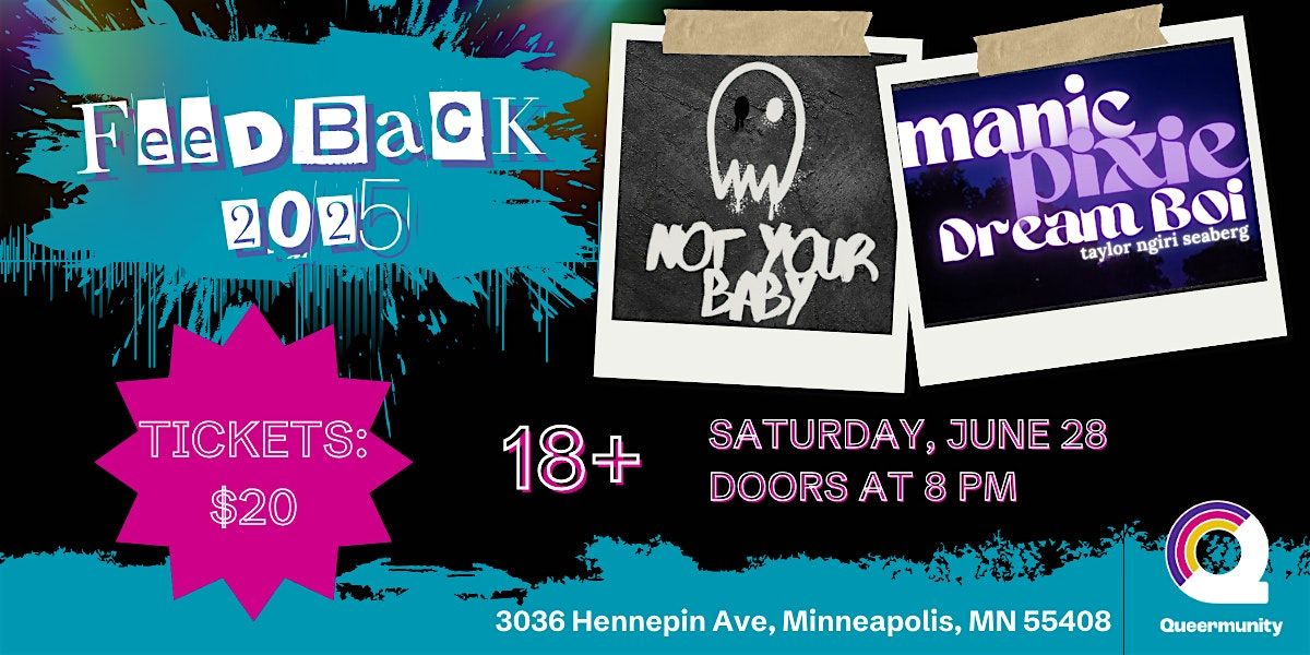 FEEDBACK 2025 at Queermunity, 28 June | Event in Minneapolis | AllEvents