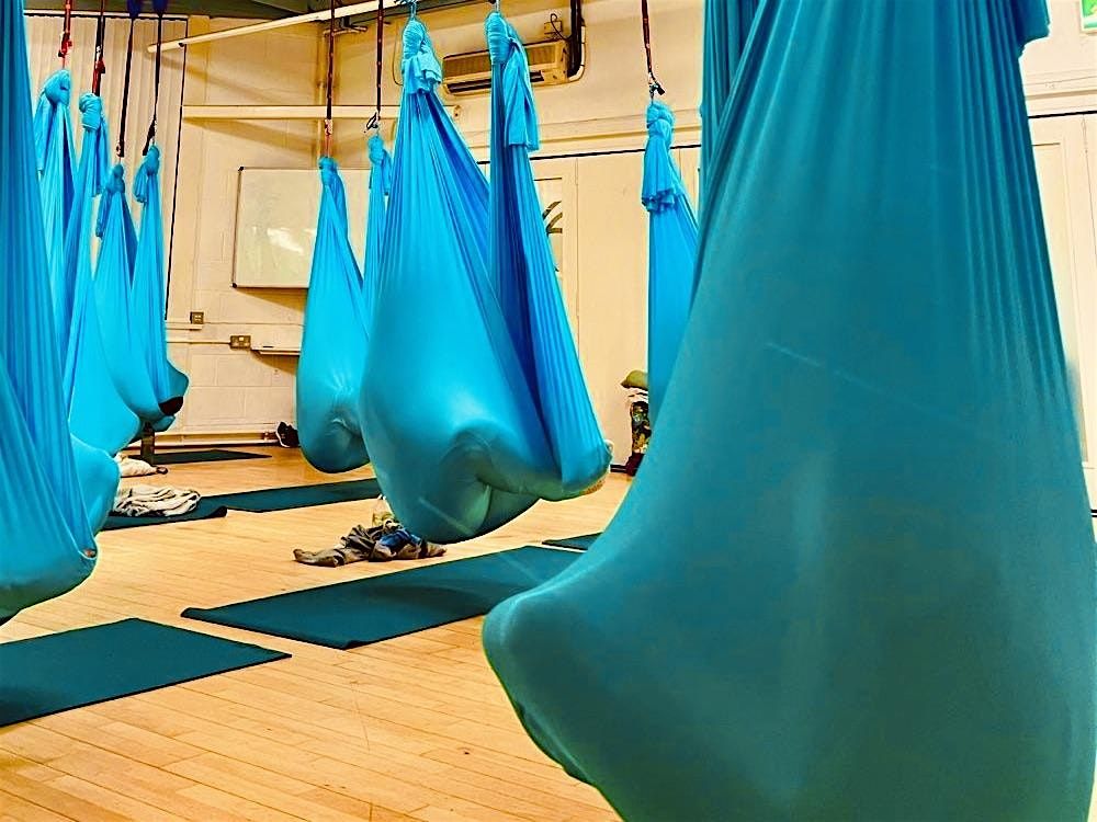 Aerial Yoga Deep Stretch Workshop 4-5.35pm, 29th June, Yorkshire, 29 June | Event in Otley | AllEvents