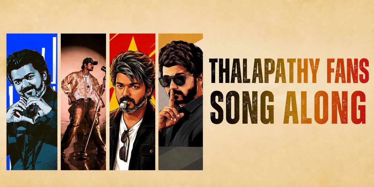 Thalapathy Fans Sing-Along