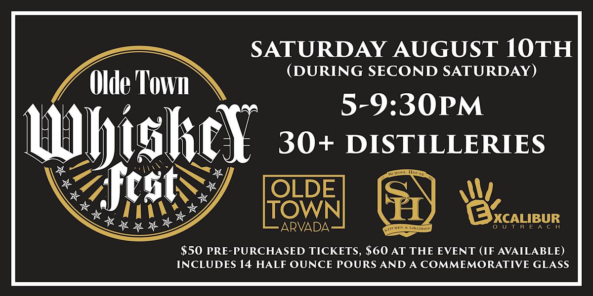 Olde Town Whiskey Fest 2025, 9 August | Event in Arvada | AllEvents
