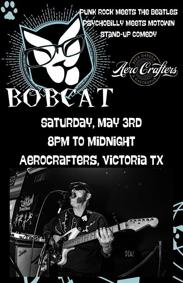 BOBCAT the ONE MAN BAND LIVE at AERO CRAFTERS, 3 May | Event in Victoria | AllEvents