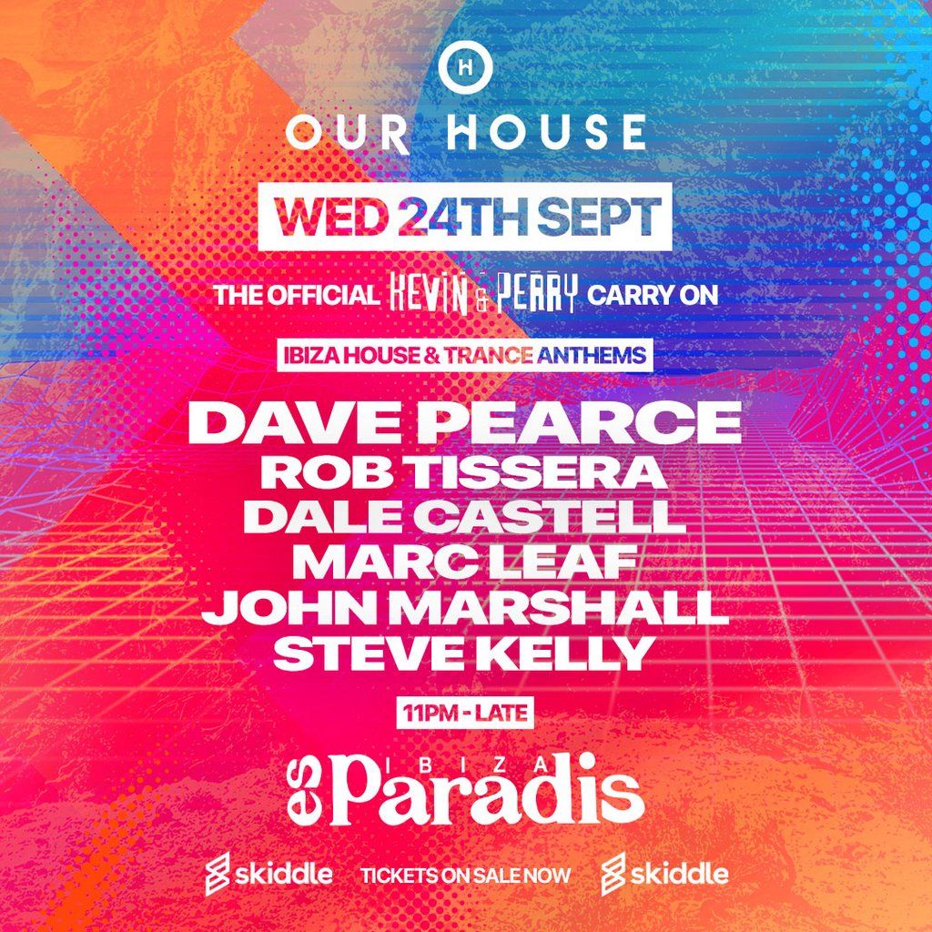 Our House Ibiza Anthems with Dave Pearce, 24 September | Event in San Antonio | AllEvents
