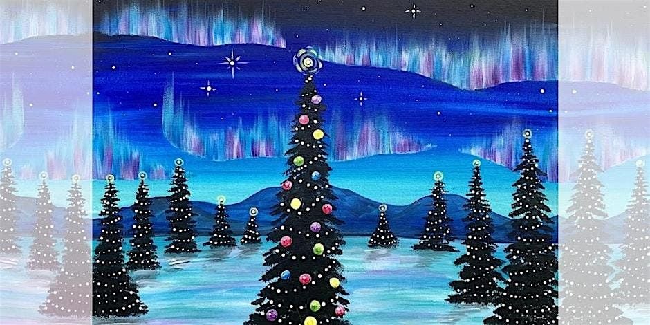 "Light Up the Night" Festive Paint Party, 30 November | Event in Edmonton | AllEvents