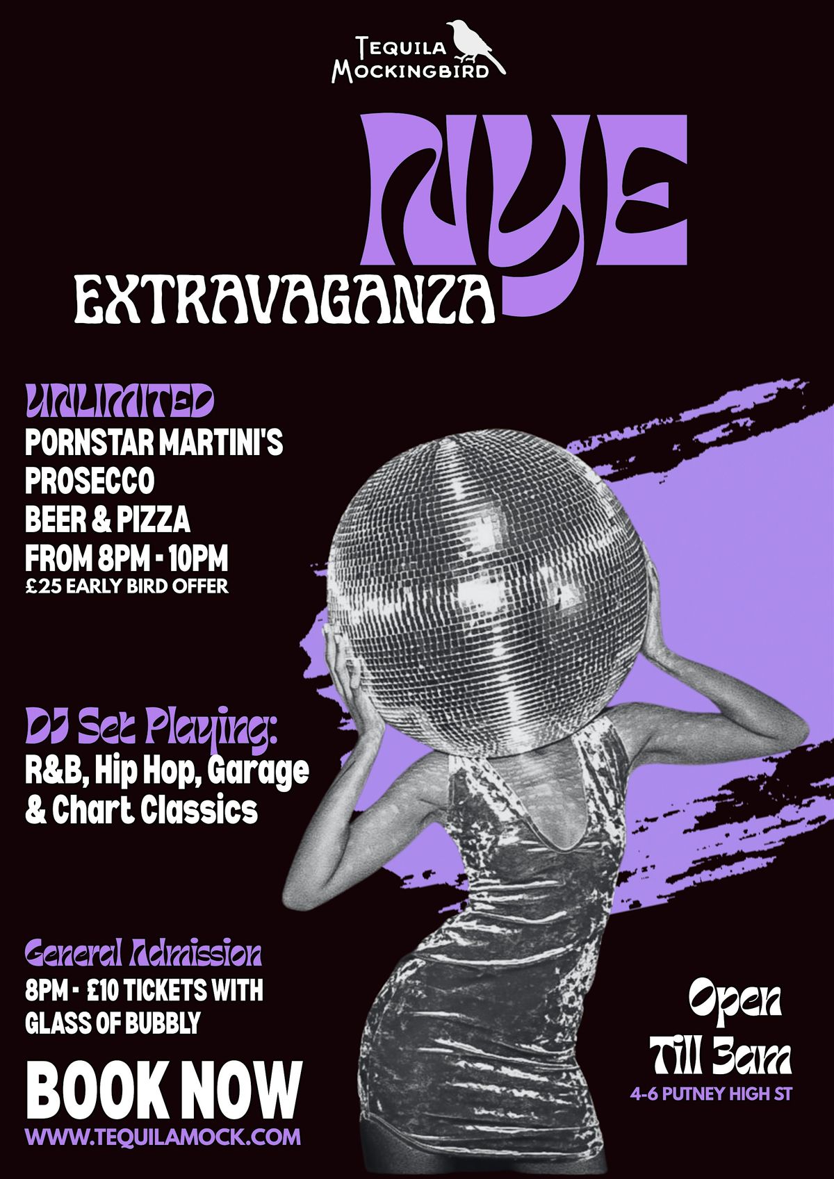 NYE Extravaganza Putney, 31 December | Event in London | AllEvents