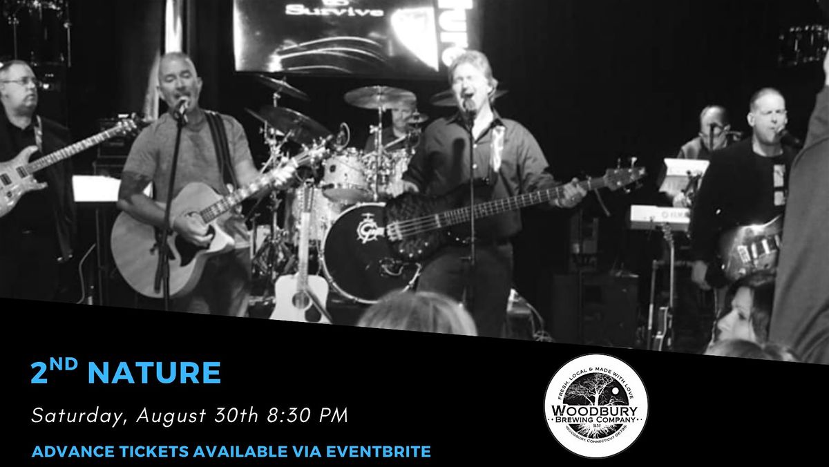 2nd Nature  at The  Woodbury Brewing Company, 30 August | Event in Woodbury | AllEvents
