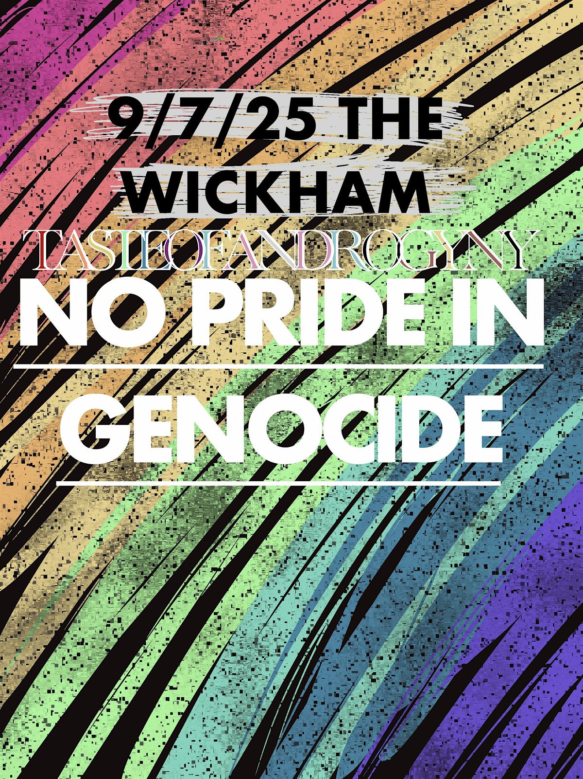 TASTEOFANDROGYNY: no pride in  genocide, 9 July | Event in Limerick | AllEvents