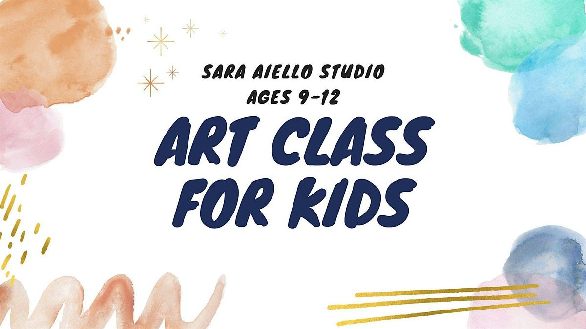 Ages 9-12 Painting Group Class, Warren Studio, Aug. 20, 12:00 -1:00pm, 20 August | Event in Clarendon | AllEvents
