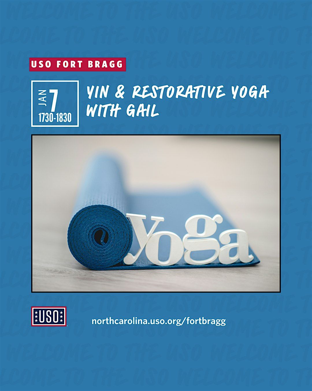 Yin & Restorative Yoga with Gail, 7 January | Event in Fort Liberty | AllEvents