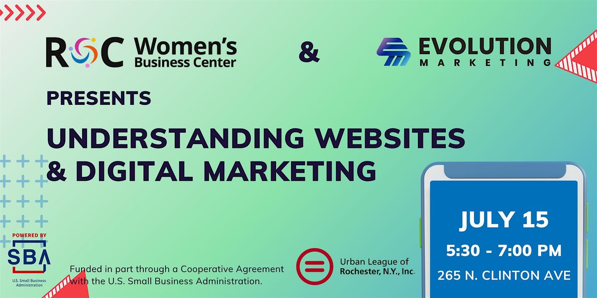 Understanding Websites & Digital marketing, 15 July | Event in Rochester | AllEvents