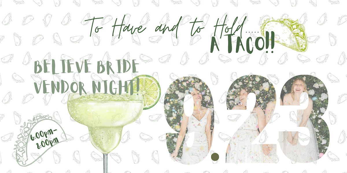 BELIEVE BRIDE VENDOR NIGHT ✨, 23 September | Event in Spokane Valley | AllEvents