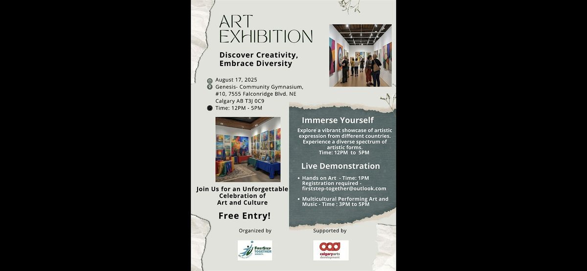 Discover Creativity, Embrace Diversity, 17 August | Event in Calgary | AllEvents