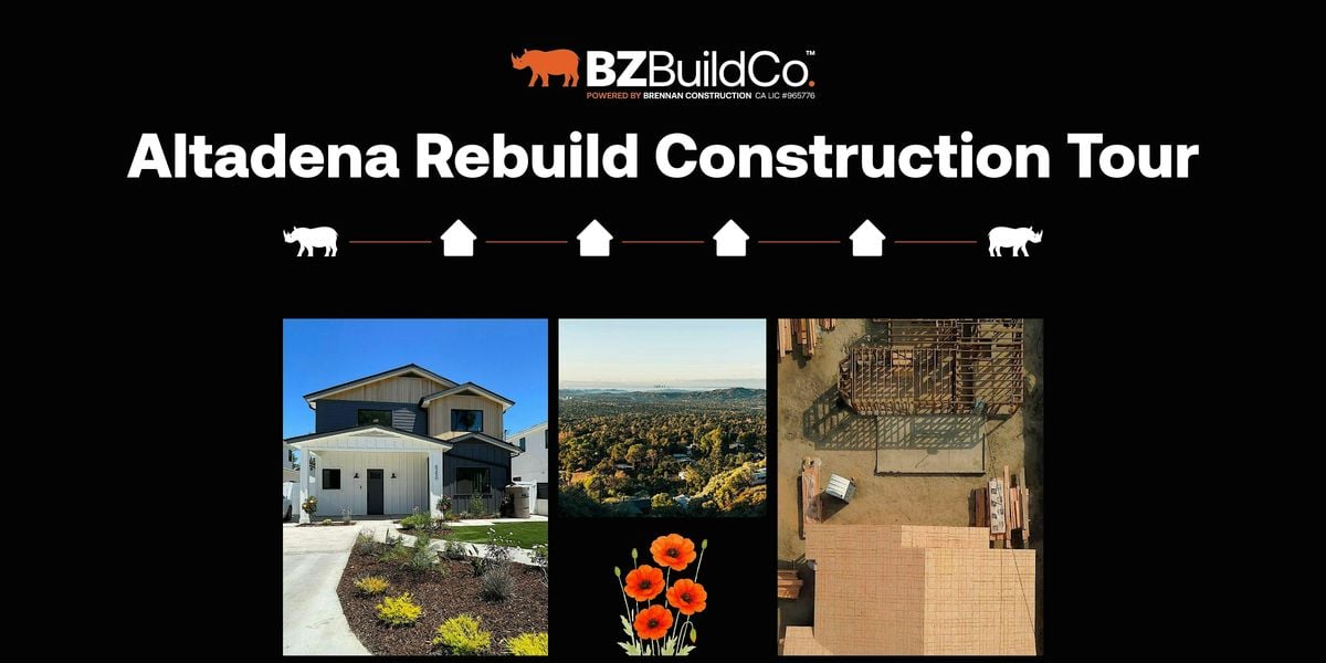 Rebuild Roadshow - BZ Construction Shuttle Tour, 10 August | Event in Burbank | AllEvents