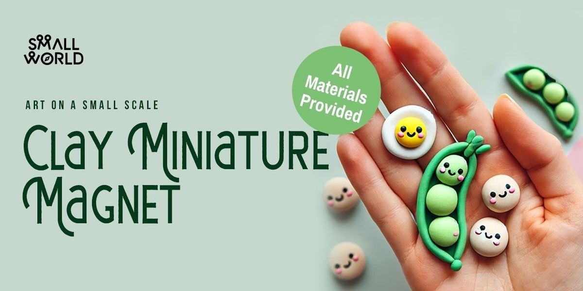 Clay miniature magnet, 18 May | Event in New Delhi | AllEvents