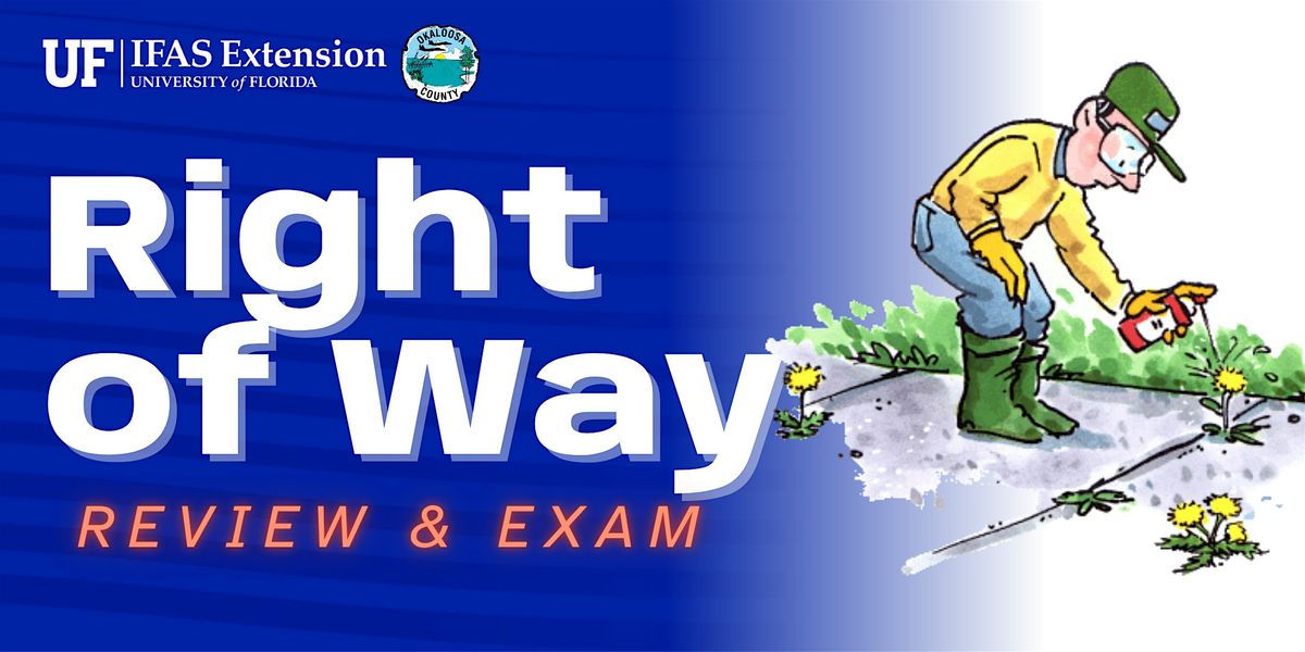 Right Of Way Review & Exam, 16 September | Event in Crestview | AllEvents