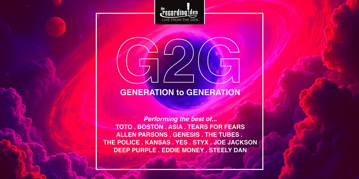 Generation To Generation - Live From The Den, 1 November | Event in Bethany | AllEvents