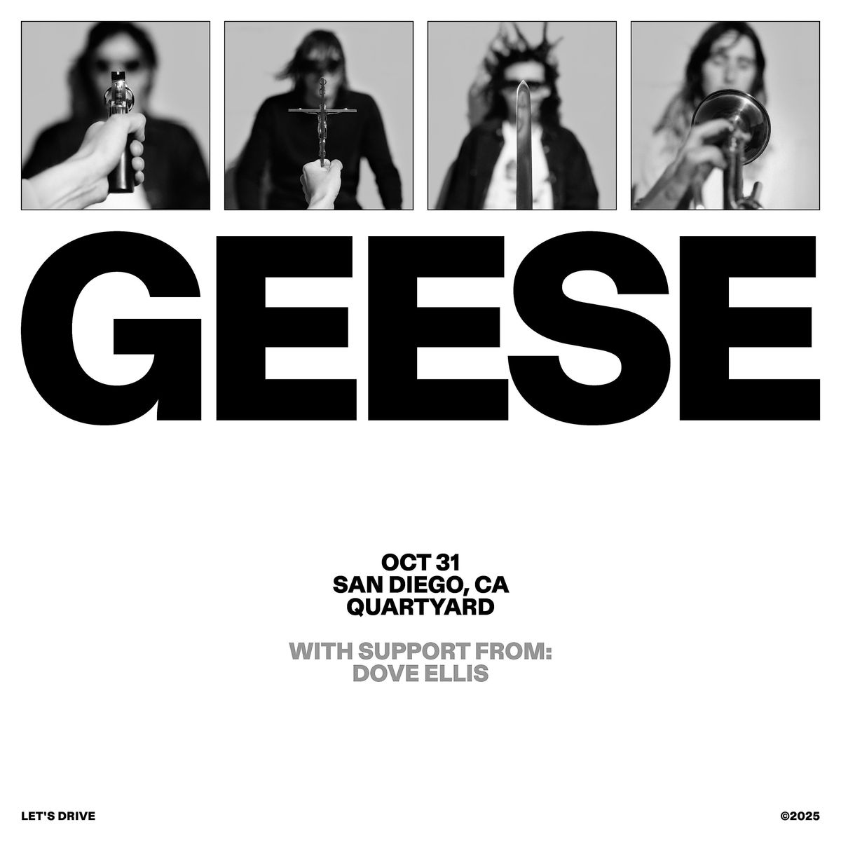 Geese - The Getting Killed Tour, 31 October | Event in San Diego | AllEvents