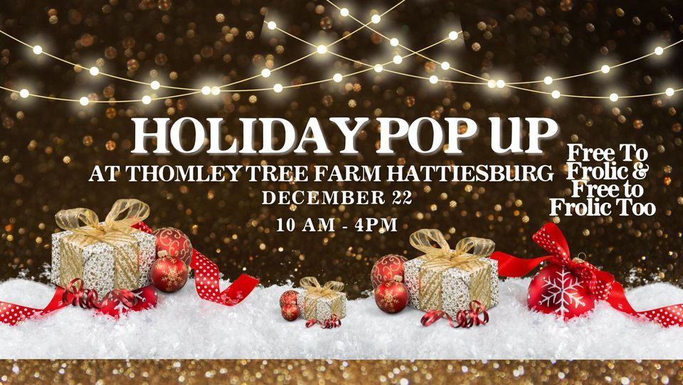 Mobile Boutique Holiday Pop Up!!, Thomley's Christmas Tree Farm