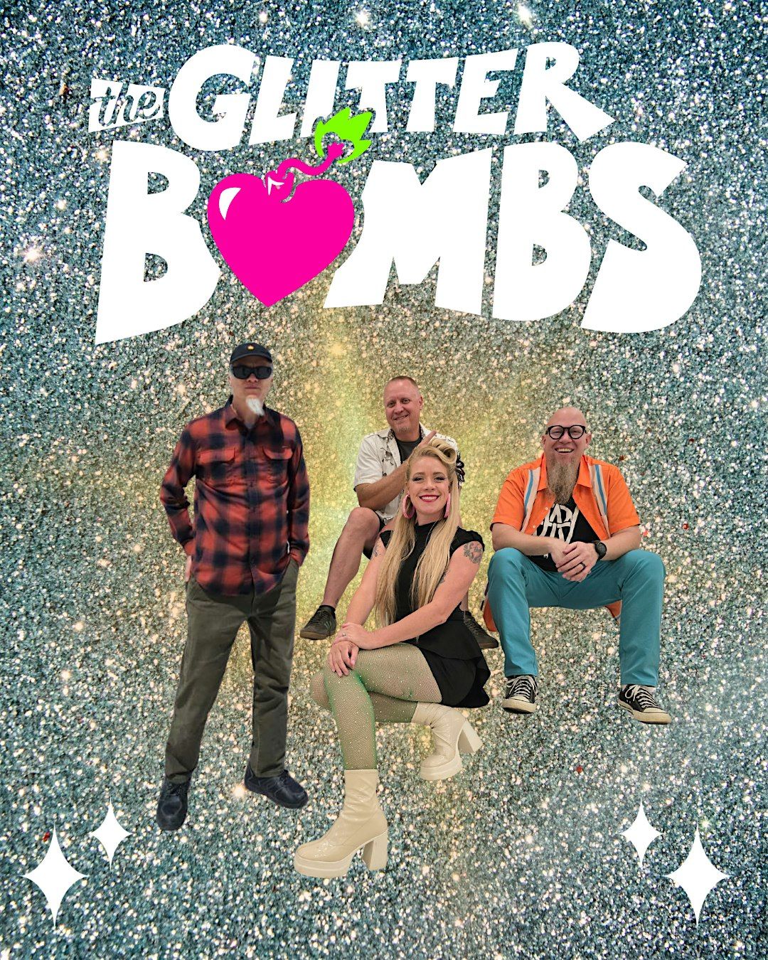 The Glitter Bombs Live Concert at Lava Flow Live in Lava Hot Springs, Idaho, 20 September | Event in Lava Hot Springs