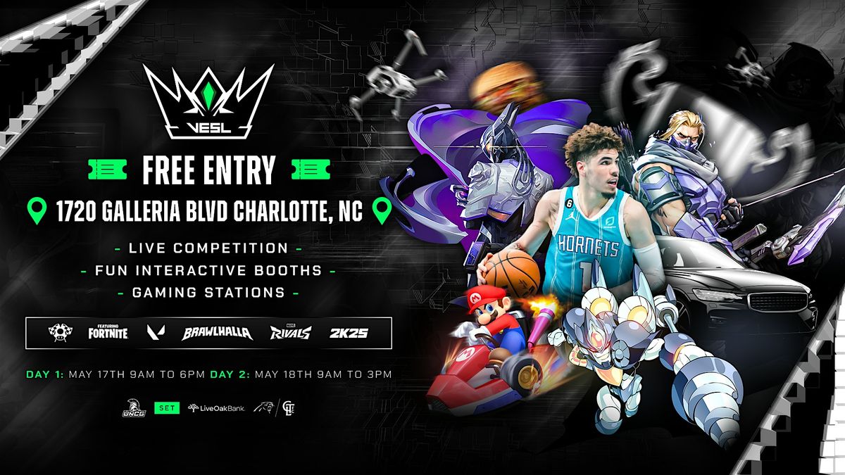 VESL: Esports & STEM State Championships, 17 May | Event in Charlotte | AllEvents