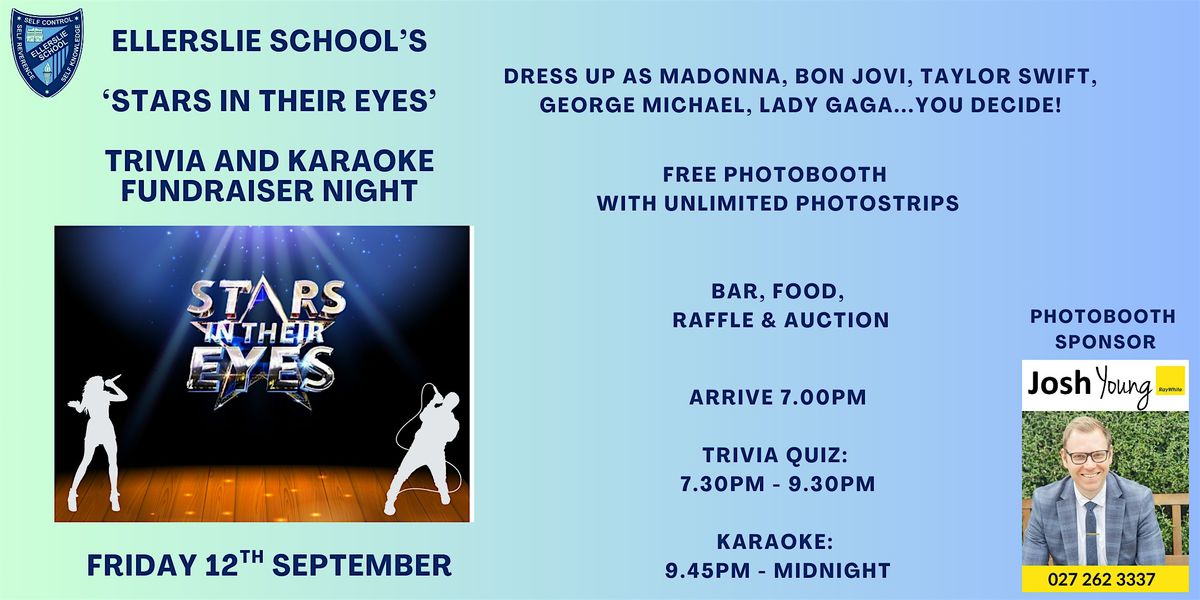 Ellerslie School Trivia & Karaoke Fundraiser 25, 12 September | Event in Auckland | AllEvents