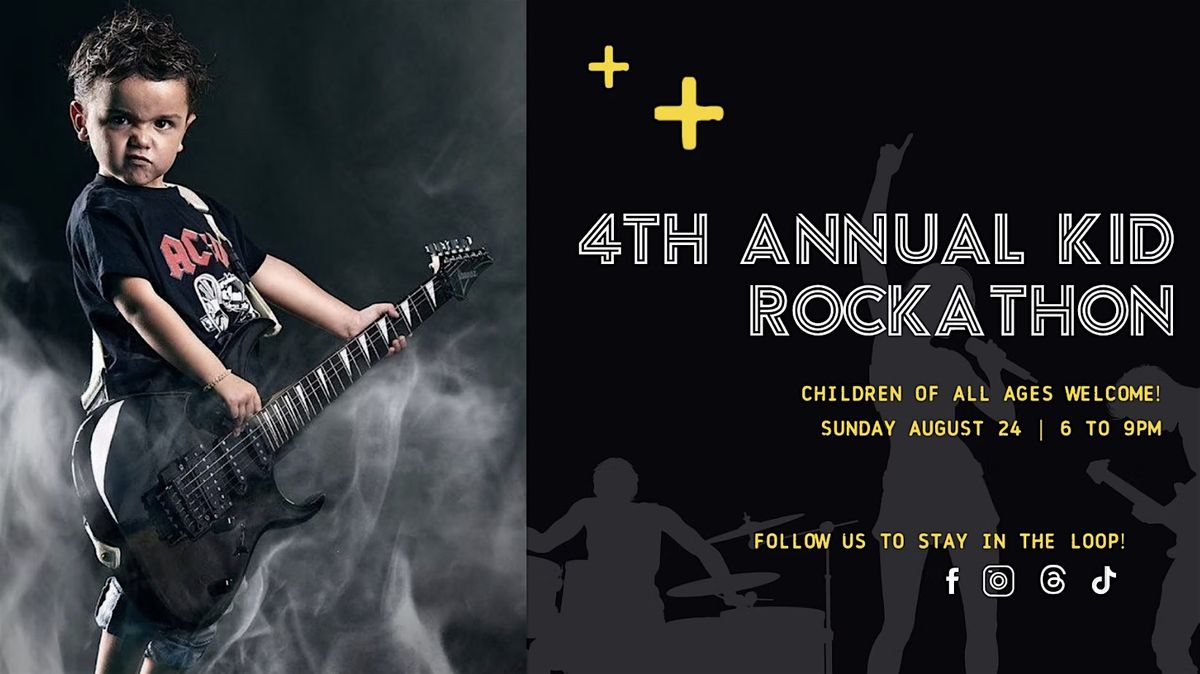 4th Annual Kid Rockathon Fundraiser at Reno Public Market, 24 August | Event in Reno | AllEvents