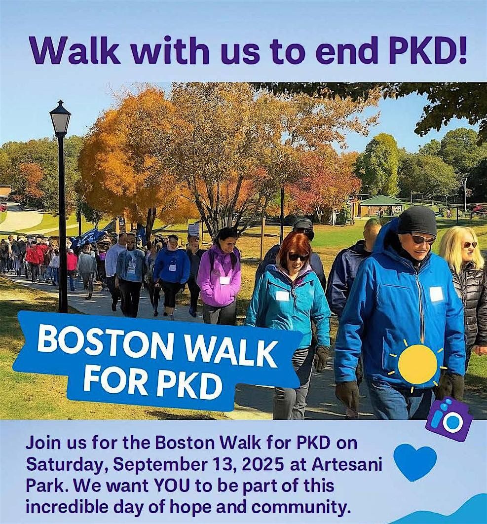 Boston Walk for PKD 2025, 13 September | Event in Boston | AllEvents