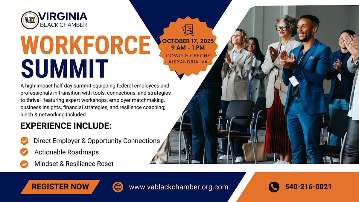 Career Reset & Resilience Summit, 17 October | Event in Alexandria | AllEvents