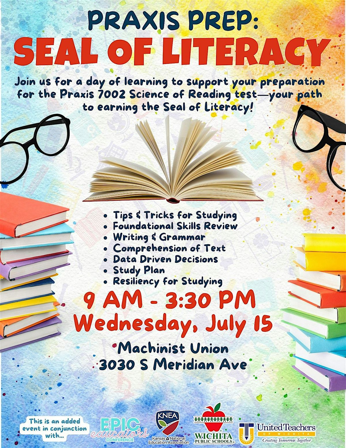 Praxis Prep: Seal of Literacy, 15 July | Event in Wichita | AllEvents