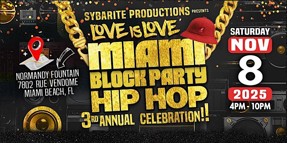 HIP HOP BLOCK PARTY, 8 November | Event in Miami Beach | AllEvents