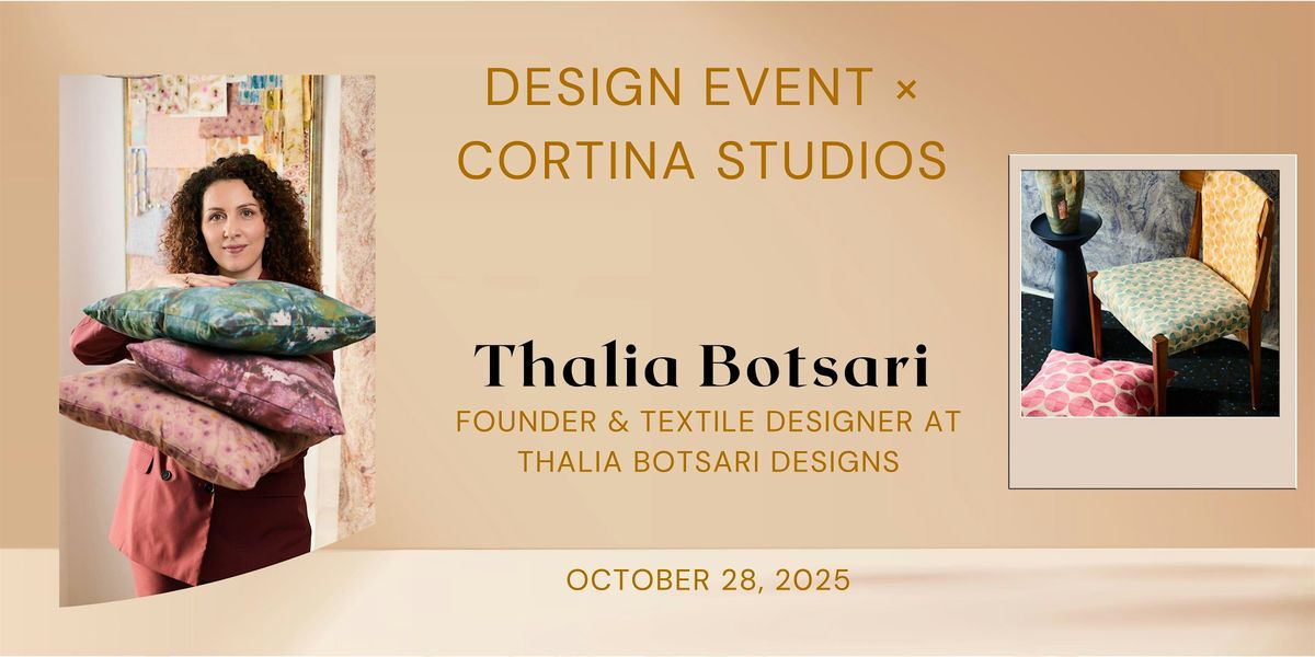 Design Event × Cortina Studios, 28 October | Event in Berlin | AllEvents