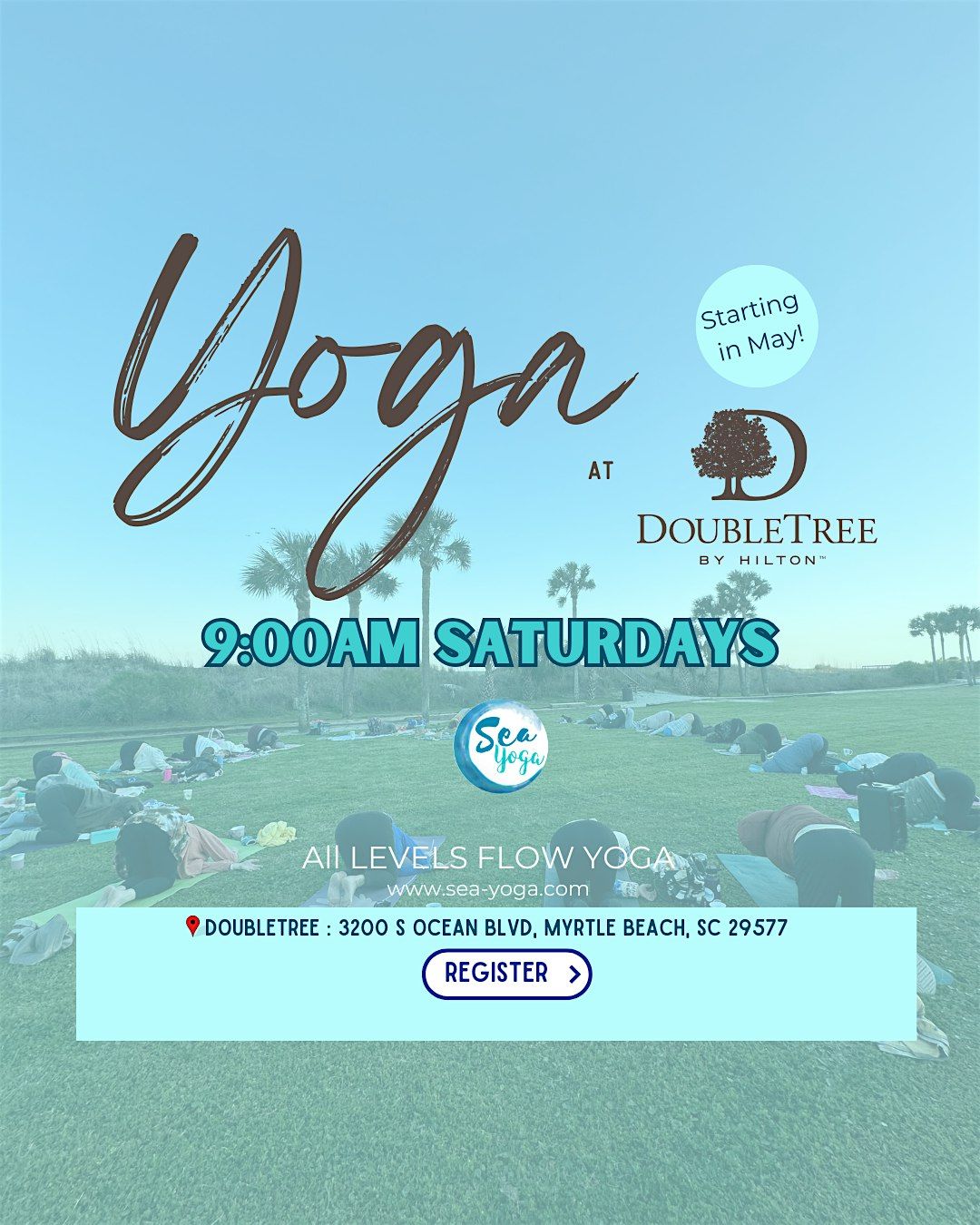 Yoga at Double Tree on the Lawn | Event in Myrtle Beach | AllEvents