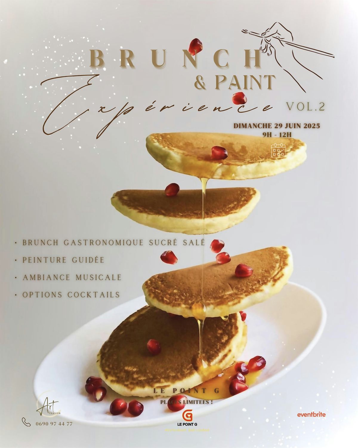 BRUNCH & PAINT Expérience vol.2, 29 June | Event in Baie-Mahault | AllEvents
