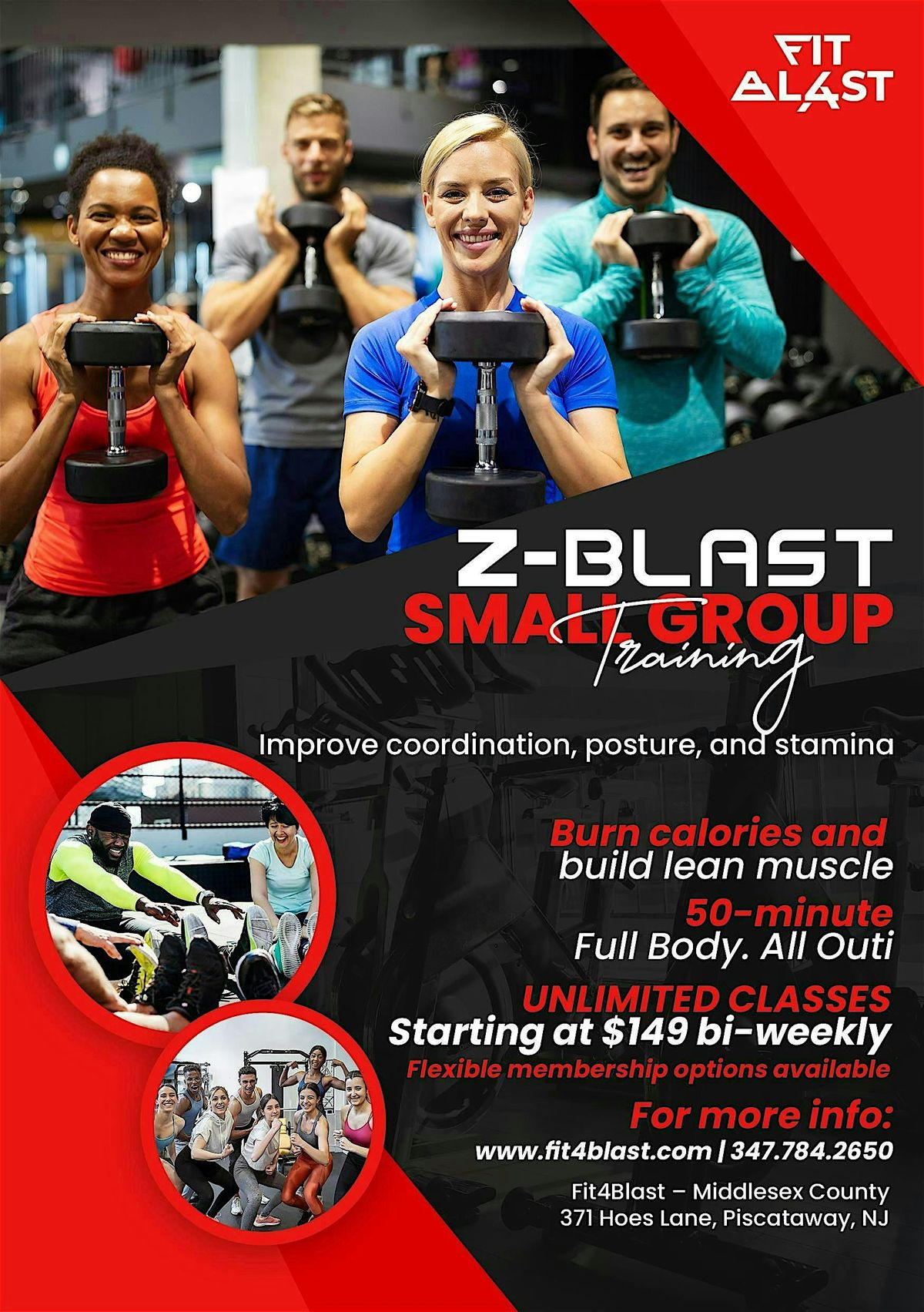 Z BLAST Weekly Small Group Class – Piscataway, 26 May | Event in Piscataway | AllEvents