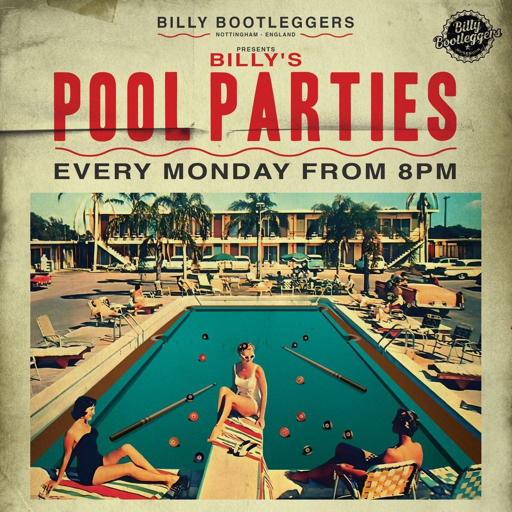 BILLY'S POOL PARTIES - Free entry pool tournament & games, 1 December | Event in Nottingham | AllEvents