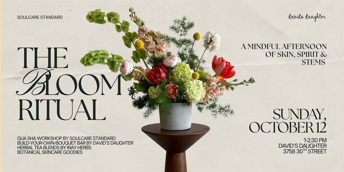 The Bloom Ritual, 12 October | Event in San Diego | AllEvents