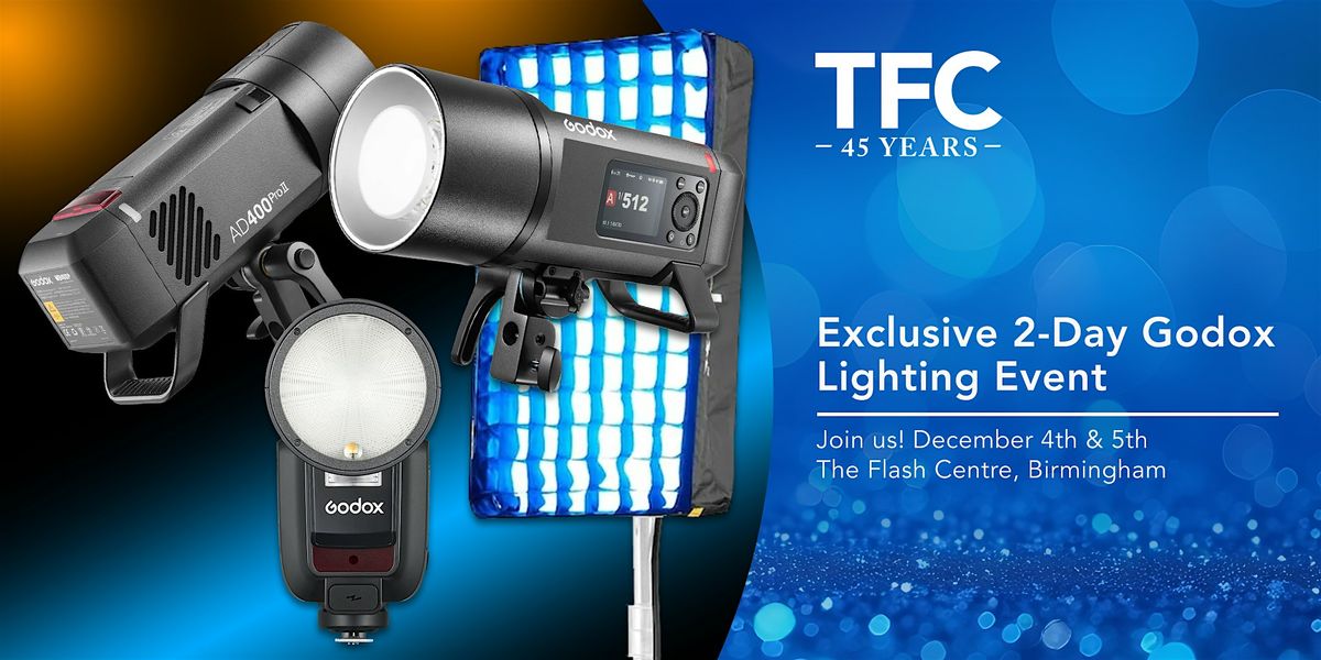 Godox Touch & Try Day - TFC Birmingham, 4 December | Event in Birmingham | AllEvents