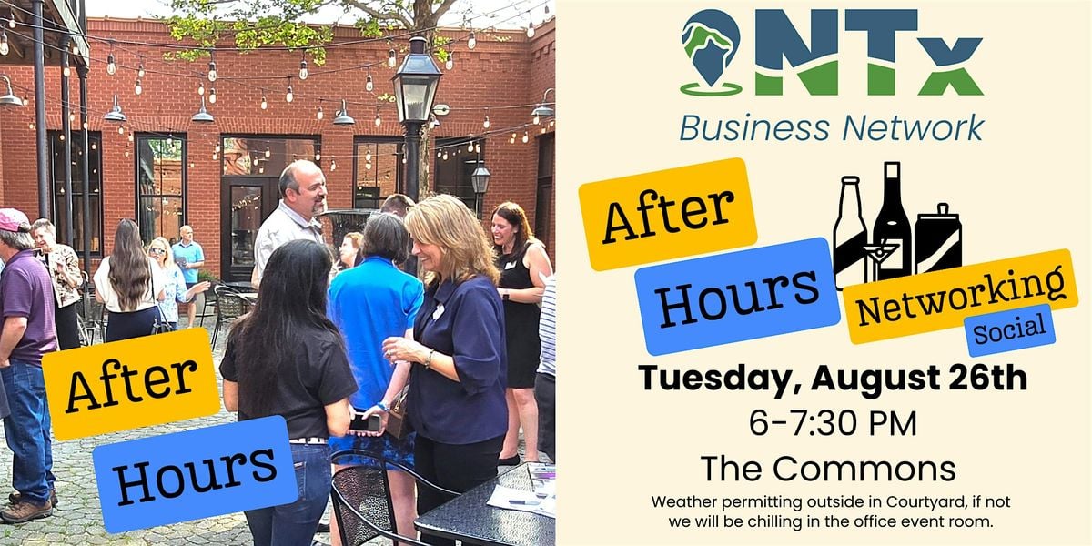 August NTx After Hour Networking Event, 26 August | Event in Saint Charles | AllEvents