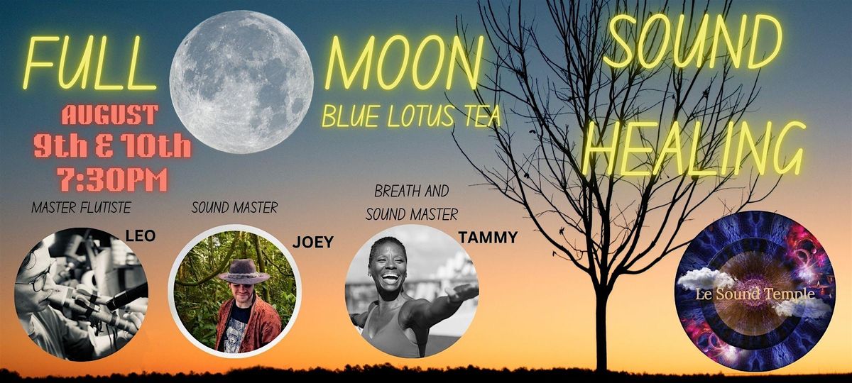 FULL MOON SOUND HEALING with Blue Lotus Tea., 9 August | Event in Fort Lauderdale | AllEvents