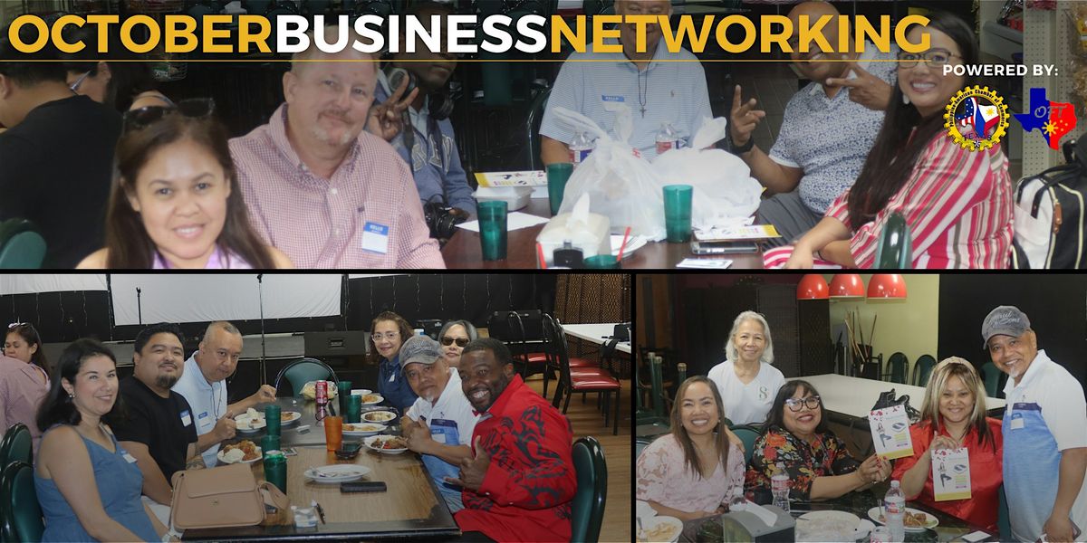 October Business Networking Event, 15 October | Event in San Antonio | AllEvents