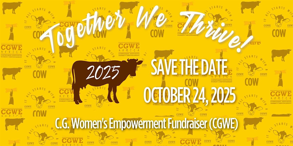 Save the Date - C.G. Women's Empowerment 2025 Fundraiser, 24 October | Event in Gahanna | AllEvents