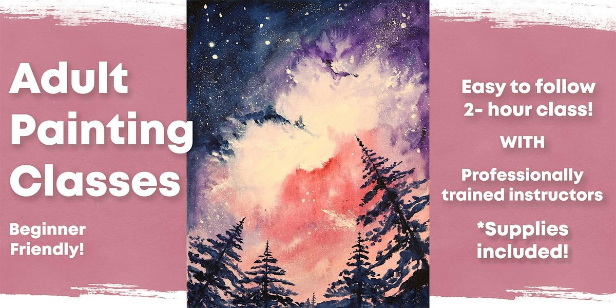 Cosmic Colors Watercolor Paint & Sip Class, 26 July | Event in Denver | AllEvents