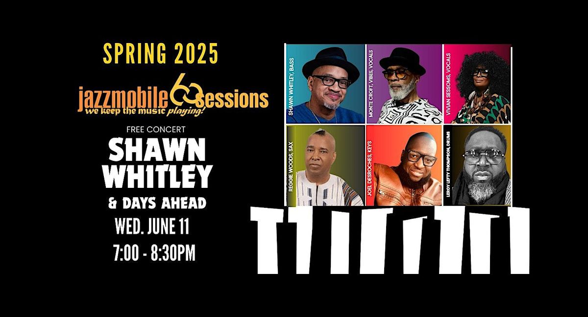 JAZZMOBILE SESSIONS - BASSIST SHAWN WHITLEY - WED. JUNE 11,  2025, 11 June | Event in New York | AllEvents