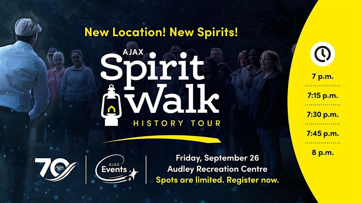 Town of Ajax Spirit Walk – Audley Recreation Centre, 26 September | Event in Ajax | AllEvents