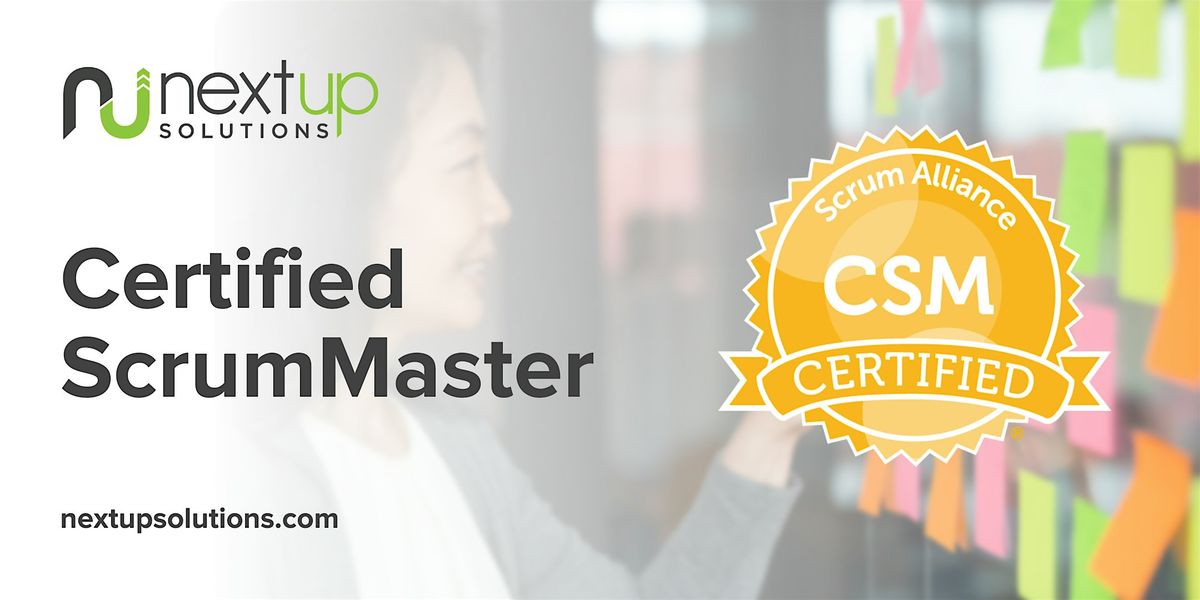 Certified ScrumMaster (CSM) Training in Herndon, VA, 10 July | Event in Herndon | AllEvents