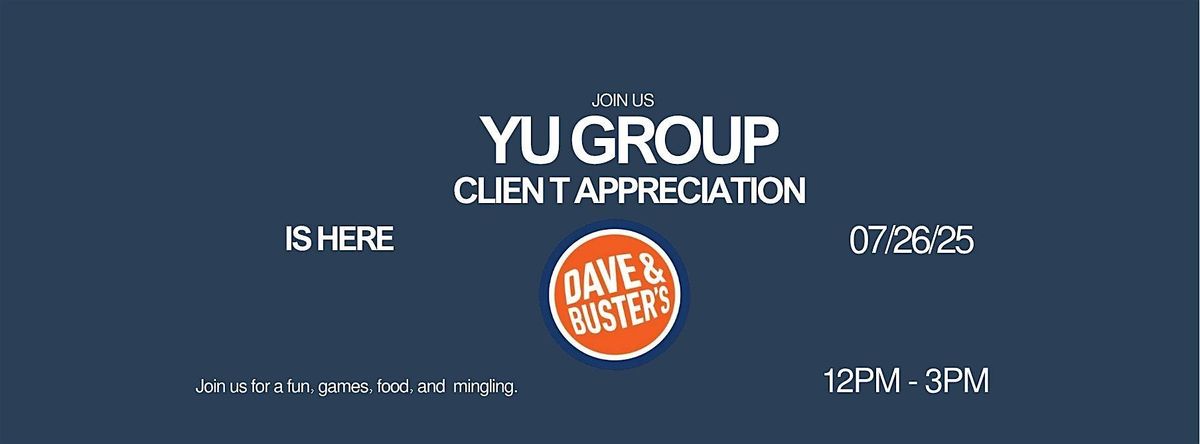 Yu Group Summertime Client Appreciation Event, 26 July | Event in San Diego | AllEvents